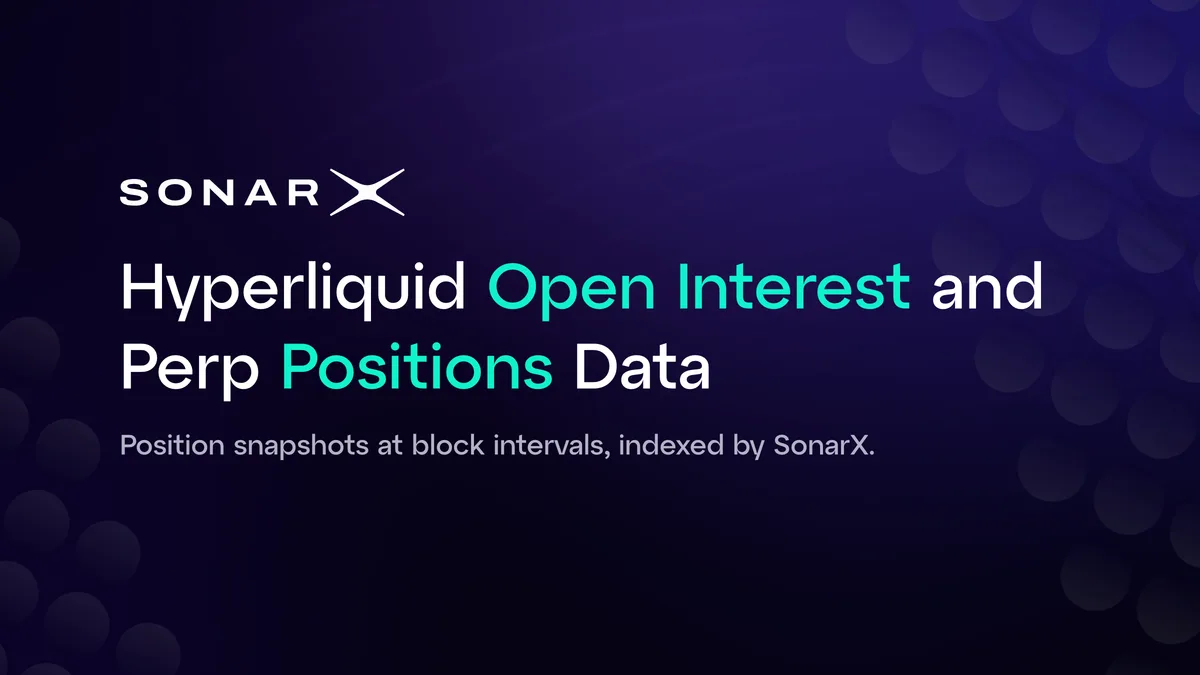 Hyperliquid Open Interest and Perp Positions Data