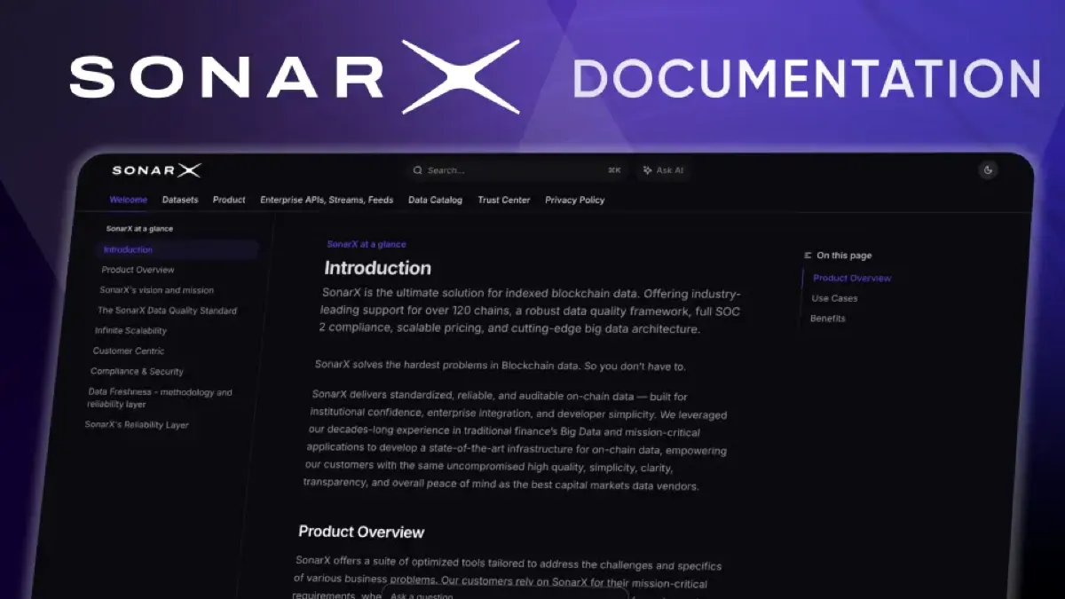 Introducing the New SonarX Documentation
